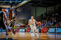 Basketball, win2day Basketball Superliga 2022/23, Grunddurchgang Runde 7, Oberwart Gunners, Gmunden Swans, 