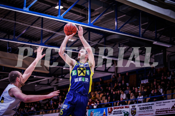 Basketball, win2day Basketball Superliga 2022/23, Grunddurchgang Runde 11, Oberwart Gunners, UBSC Graz, 