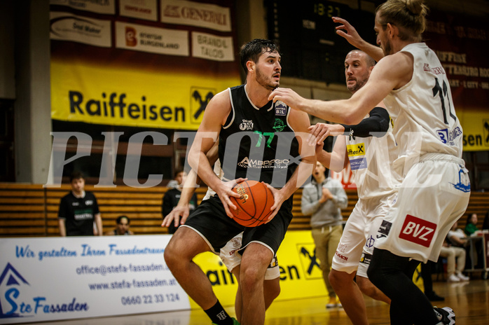 Basketball, Basketball Zweite Liga 2022/23, Grunddurchgang 3.Runde, Mattersburg Rocks, UDW Alligators, 