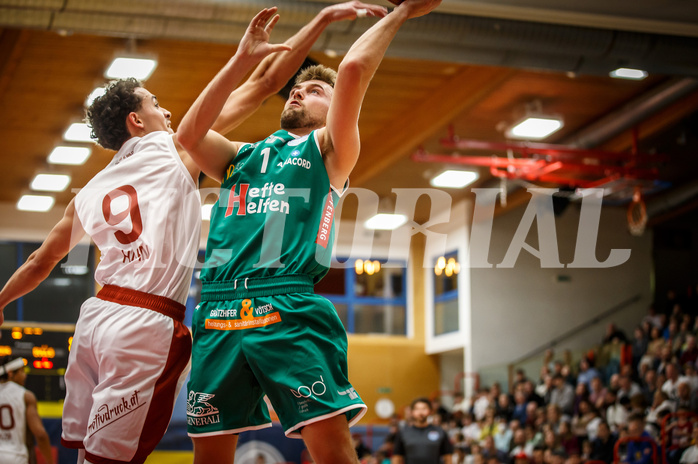 Basketball, win2day Basketball Superliga 2022/23, Grunddurchgang 7.Runde, Traiskirchen Lions, Kapfenberg Bulls, 
