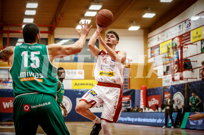 Basketball, win2day Basketball Superliga 2022/23, Grunddurchgang 7.Runde, Traiskirchen Lions, Kapfenberg Bulls, 