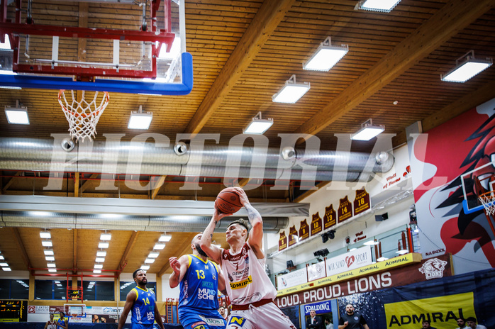 Basketball, win2day Basketball Superliga 2022/23, Grunddurchgang 10.Runde, Traiskirchen Lions, SKN St. Pölten, 