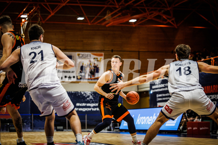 Basketball, win2day Basketball Superliga 2022/23, Grunddurchgang Runde 9, BBC Nord Dragonz, Fürstenfeld Panthers, 
