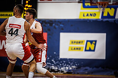Basketball, win2day Basketball Superliga 2022/23, Grunddurchgang 1.Runde, Traiskirchen Lions, BC GGMT Vienna, Enis Murati (44)