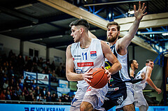 Basketball, win2day Basketball Superliga 2022/23, Grunddurchgang Runde 7, Oberwart Gunners, Gmunden Swans, 