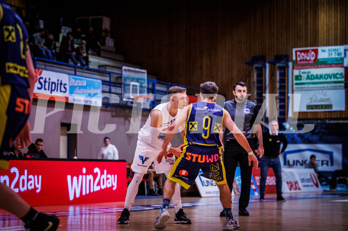Basketball, win2day Basketball Superliga 2022/23, Grunddurchgang Runde 11, Oberwart Gunners, UBSC Graz, 