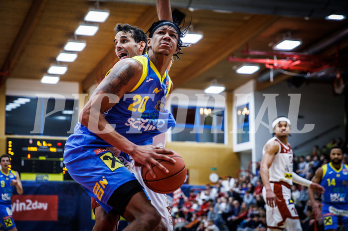 Basketball, win2day Basketball Superliga 2022/23, Grunddurchgang 10.Runde, Traiskirchen Lions, SKN St. Pölten, 