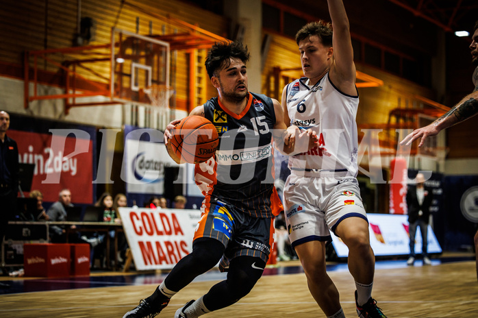Basketball, win2day Basketball Superliga 2022/23, Grunddurchgang Runde 6, BBC Nord Dragonz, Klosterneuburg Dukes, 