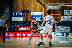 Basketball, win2day Basketball Superliga 2022/23, Grunddurchgang Runde 7, Oberwart Gunners, Gmunden Swans, 