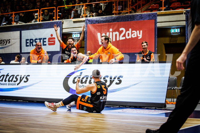 Basketball, win2day Basketball Superliga 2022/23, Grunddurchgang Runde 9, BBC Nord Dragonz, Fürstenfeld Panthers, 