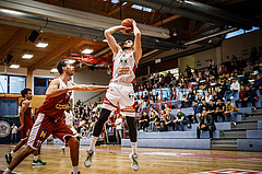 Basketball, win2day Basketball Superliga 2022/23, Grunddurchgang 1.Runde, Traiskirchen Lions, BC GGMT Vienna, Fahrudin Manjgafic (2)
