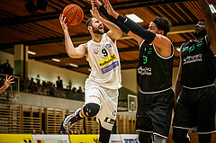 Basketball, Basketball Zweite Liga 2022/23, Grunddurchgang 3.Runde, Mattersburg Rocks, UDW Alligators, 