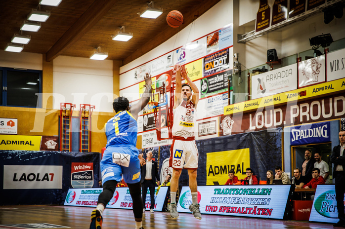 Basketball, win2day Basketball Superliga 2022/23, Grunddurchgang 10.Runde, Traiskirchen Lions, SKN St. Pölten, 