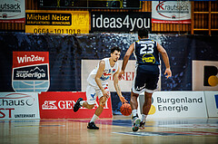 Basketball, win2day Basketball Superliga 2022/23, Grunddurchgang Runde 7, Oberwart Gunners, Gmunden Swans, 