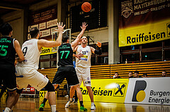 Basketball, Basketball Zweite Liga 2022/23, Grunddurchgang 3.Runde, Mattersburg Rocks, UDW Alligators, 