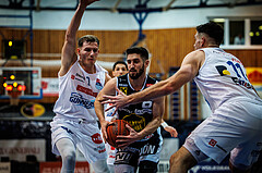 Basketball, win2day Basketball Superliga 2022/23, Grunddurchgang Runde 7, Oberwart Gunners, Gmunden Swans, 