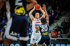 Basketball, win2day Basketball Superliga 2022/23, Grunddurchgang Runde 7, Oberwart Gunners, Gmunden Swans, 