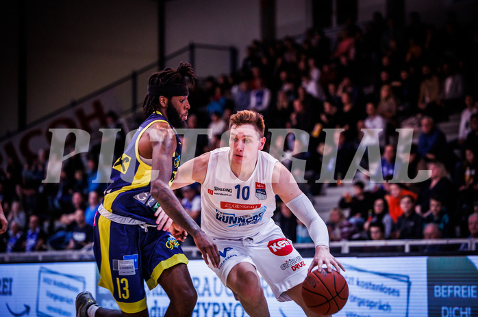 Basketball, win2day Basketball Superliga 2022/23, Grunddurchgang Runde 11, Oberwart Gunners, UBSC Graz, 