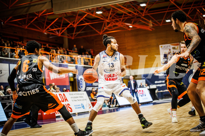 Basketball, win2day Basketball Superliga 2022/23, Grunddurchgang Runde 9, BBC Nord Dragonz, Fürstenfeld Panthers, 