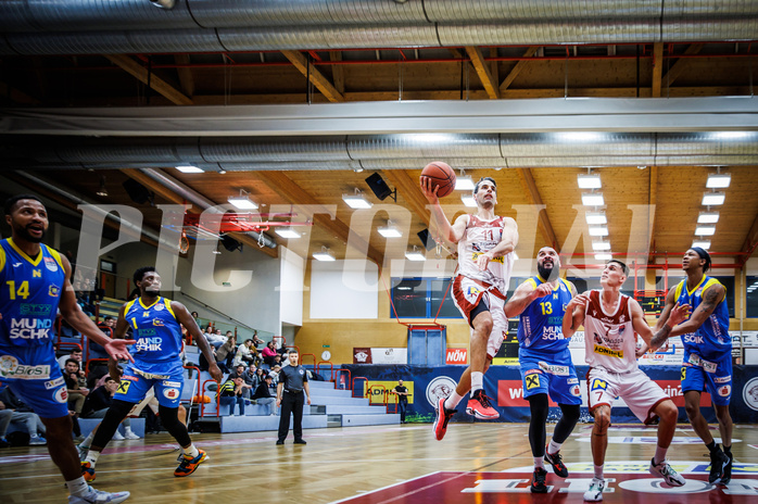 Basketball, win2day Basketball Superliga 2022/23, Grunddurchgang 10.Runde, Traiskirchen Lions, SKN St. Pölten, 