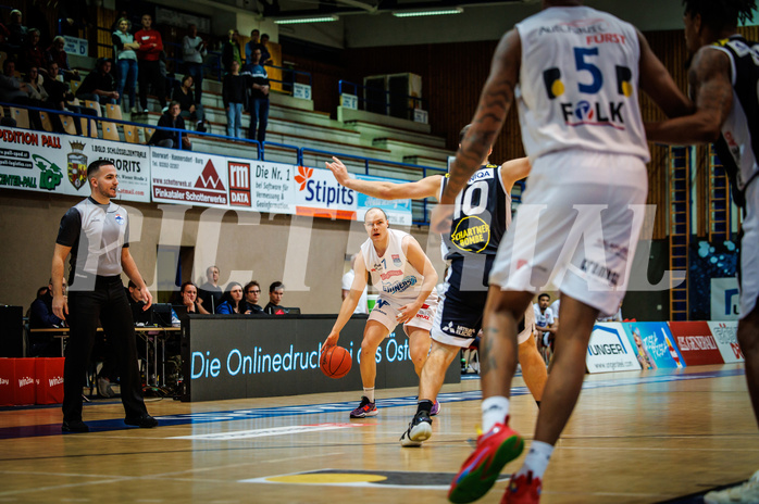 Basketball, win2day Basketball Superliga 2022/23, Grunddurchgang Runde 7, Oberwart Gunners, Gmunden Swans, 