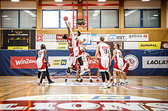 Basketball, win2day Basketball Superliga 2022/23, Grunddurchgang 1.Runde, Traiskirchen Lions, BC GGMT Vienna, #featured Jumpball
