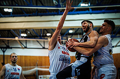 Basketball, win2day Basketball Superliga 2022/23, Grunddurchgang Runde 7, Oberwart Gunners, Gmunden Swans, 