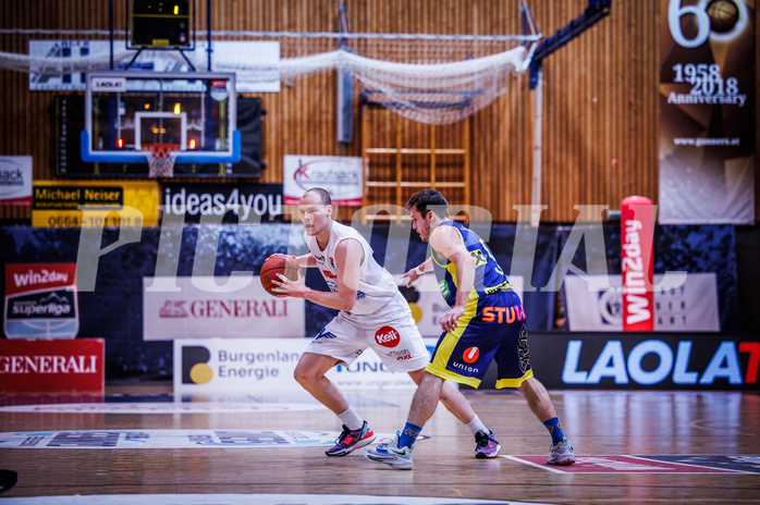 Basketball, win2day Basketball Superliga 2022/23, Grunddurchgang Runde 11, Oberwart Gunners, UBSC Graz, 
