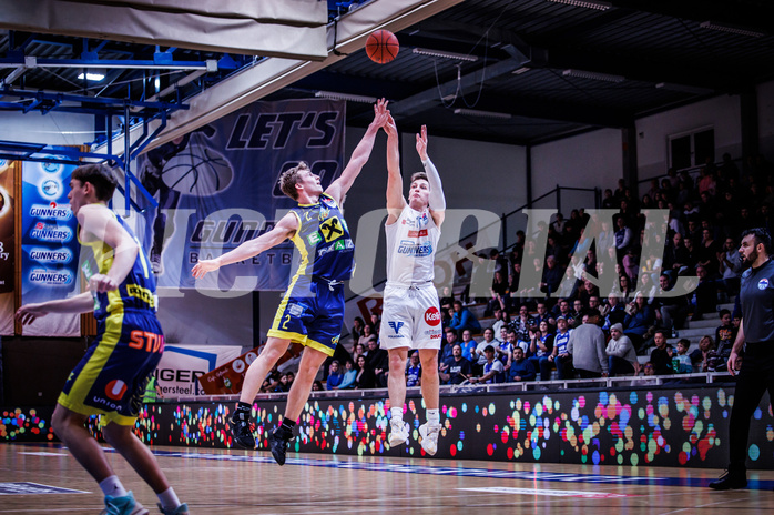 Basketball, win2day Basketball Superliga 2022/23, Grunddurchgang Runde 11, Oberwart Gunners, UBSC Graz, 