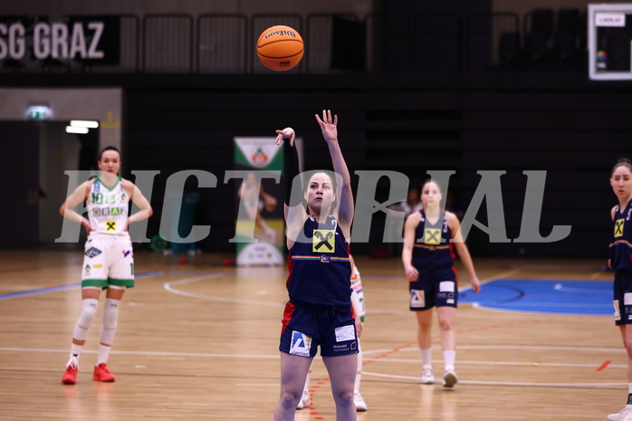 01.04.2024, Graz, Raiffeisen Sportpark, Basketball Damen Superliga 2023/24, Finale, Spiel 2, UBI Holding Graz - SKN St. Pölten Frauen ,  