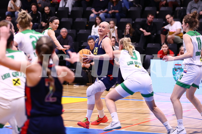 01.04.2024, Graz, Raiffeisen Sportpark, Basketball Damen Superliga 2023/24, Finale, Spiel 2, UBI Holding Graz - SKN St. Pölten Frauen ,  