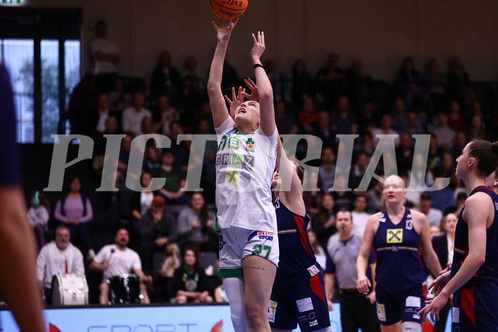 01.04.2024, Graz, Raiffeisen Sportpark, Basketball Damen Superliga 2023/24, Finale, Spiel 2, UBI Holding Graz - SKN St. Pölten Frauen ,  