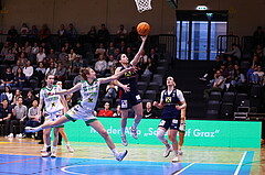 01.04.2024, Graz, Raiffeisen Sportpark, Basketball Damen Superliga 2023/24, Finale, Spiel 2, UBI Holding Graz - SKN St. Pölten Frauen ,  