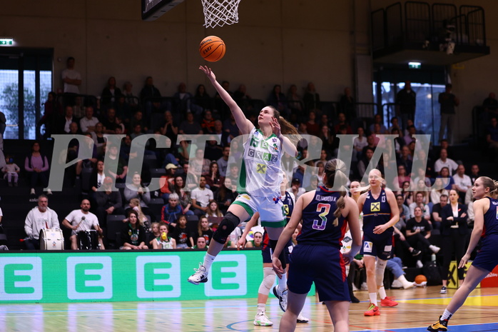 01.04.2024, Graz, Raiffeisen Sportpark, Basketball Damen Superliga 2023/24, Finale, Spiel 2, UBI Holding Graz - SKN St. Pölten Frauen ,  