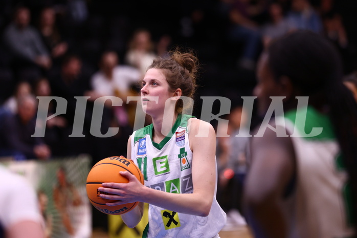 01.04.2024, Graz, Raiffeisen Sportpark, Basketball Damen Superliga 2023/24, Finale, Spiel 2, UBI Holding Graz - SKN St. Pölten Frauen ,  