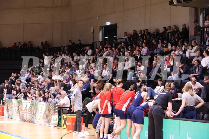 01.04.2024, Graz, Raiffeisen Sportpark, Basketball Damen Superliga 2023/24, Finale, Spiel 2, UBI Holding Graz - SKN St. Pölten Frauen ,  