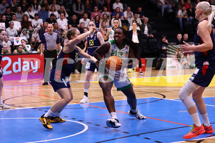 01.04.2024, Graz, Raiffeisen Sportpark, Basketball Damen Superliga 2023/24, Finale, Spiel 2, UBI Holding Graz - SKN St. Pölten Frauen ,  