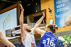 Basketball, bet-at-home Basketball Superliga 2020/21, Grunddurchgang 10.Runde, Kapfenberg Bulls, Oberwart Gunners, Renato Poljak (16)