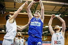 Basketball, bet-at-home Basketball Superliga 2020/21, Grunddurchgang 10.Runde, Kapfenberg Bulls, Oberwart Gunners, Dominik Simmel (8)