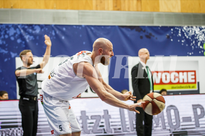 Basketball, bet-at-home Basketball Superliga 2020/21, Grunddurchgang 10.Runde, Kapfenberg Bulls, Oberwart Gunners, Thomas Schreiner (5)