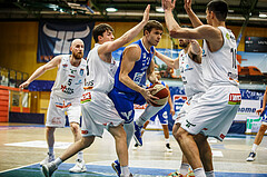 Basketball, bet-at-home Basketball Superliga 2020/21, Grunddurchgang 10.Runde, Kapfenberg Bulls, Oberwart Gunners, Jonathan Knessl (12)