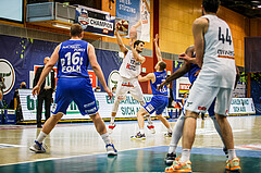 Basketball, bet-at-home Basketball Superliga 2020/21, Grunddurchgang 10.Runde, Kapfenberg Bulls, Oberwart Gunners, Nemanja Krstic (12)