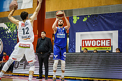 Basketball, bet-at-home Basketball Superliga 2020/21, Grunddurchgang 10.Runde, Kapfenberg Bulls, Oberwart Gunners, Ignas Fiodorovas (5)