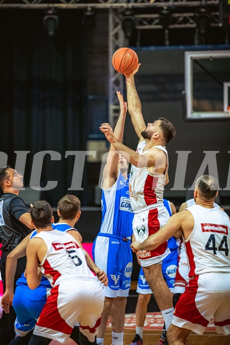 Basketball, Win2Day Superliga 2022/23, Grunddurchgang 14.Runde, BC GGMT Vienna, Unger Steel Gunners Oberwart, Jozo Rados (3)