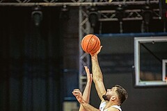 Basketball, Win2Day Superliga 2022/23, Grunddurchgang 14.Runde, BC GGMT Vienna, Unger Steel Gunners Oberwart, Jozo Rados (3)