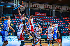 Basketball, Win2Day Superliga 2022/23, Grunddurchgang 14.Runde, BC GGMT Vienna, Unger Steel Gunners Oberwart, Derek Hanes (14)