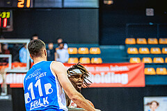 Basketball, Win2Day Superliga 2022/23, Grunddurchgang 14.Runde, BC GGMT Vienna, Unger Steel Gunners Oberwart, Jahenns Manigat (21)