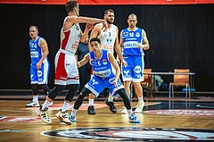 Basketball, Win2Day Superliga 2022/23, Grunddurchgang 14.Runde, BC GGMT Vienna, Unger Steel Gunners Oberwart, Magdy Abou-Ahmed (6)