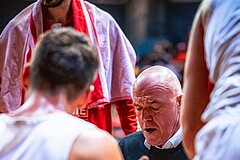 Basketball, Win2Day Superliga 2022/23, Grunddurchgang 14.Runde, BC GGMT Vienna, Unger Steel Gunners Oberwart, Aramis Naglic (Head Coach)