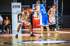 Basketball, Win2Day Superliga 2022/23, Grunddurchgang 14.Runde, BC GGMT Vienna, Unger Steel Gunners Oberwart, Ivan Siriscevic (17)